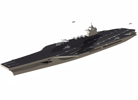 航空母艦插圖 壁紙