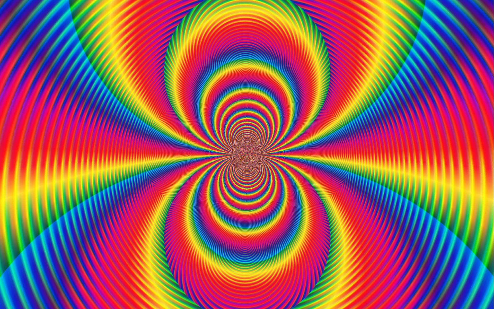 色彩繽幻嘅螺旋圖案 壁紙