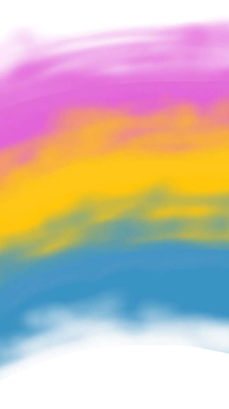 粉彩漸變天空，帶有粉紅、黃色和藍色的柔和雲彩。