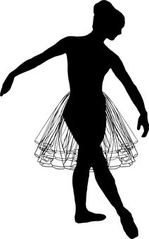 芭蕾舞者剪影 壁紙