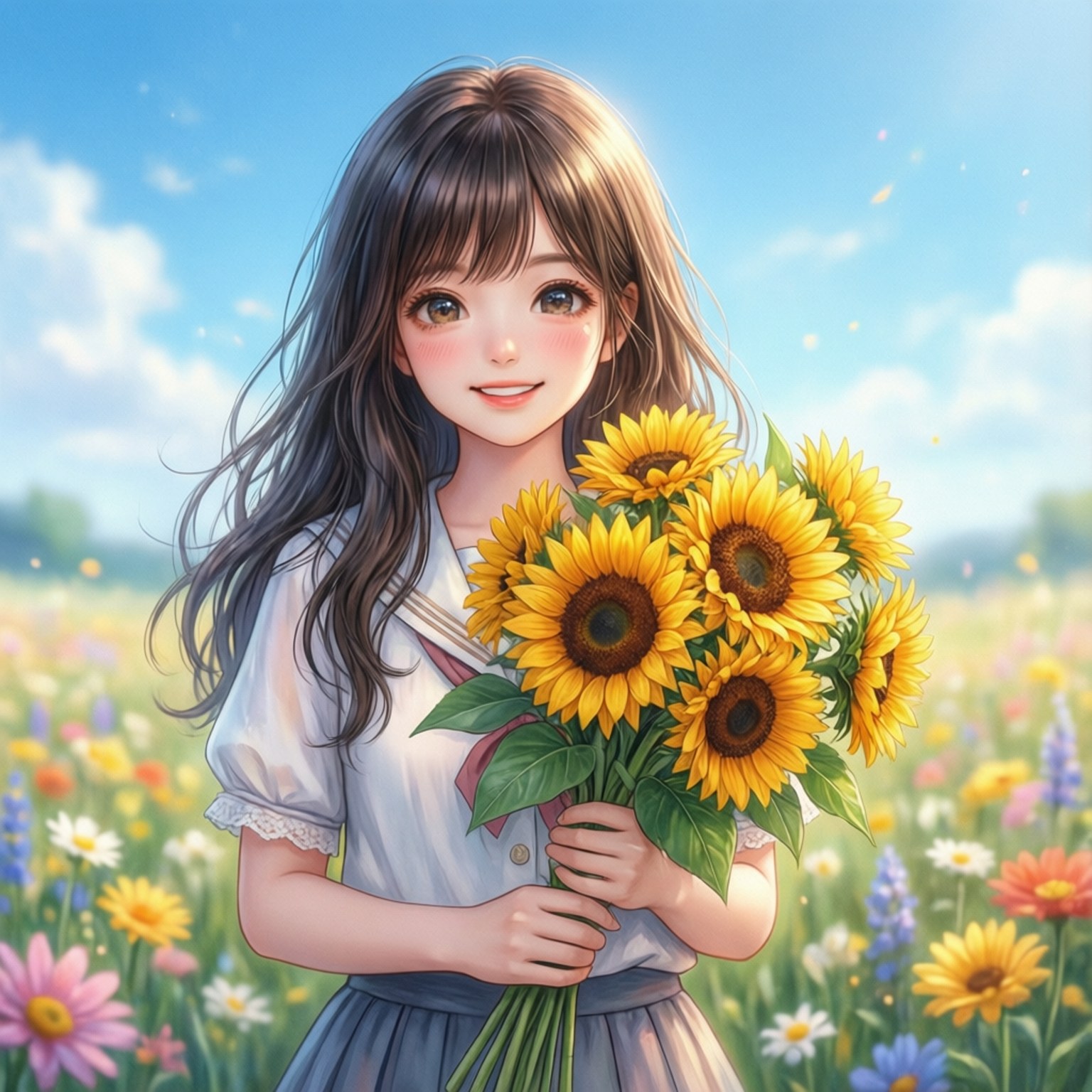 花田歡樂 壁紙