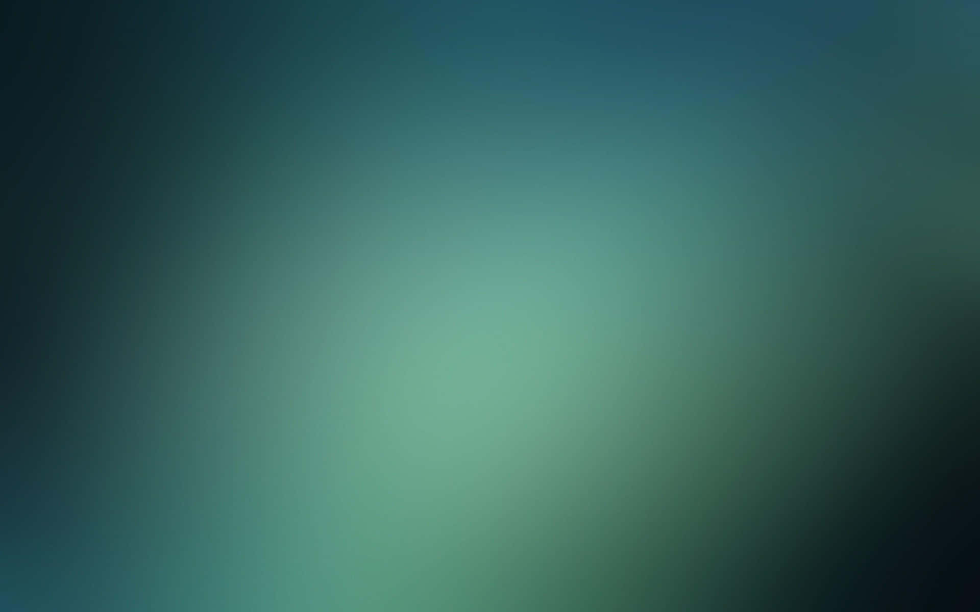 柔和的藍綠色和綠色漸變背景，帶有輕柔的放射狀光暈。