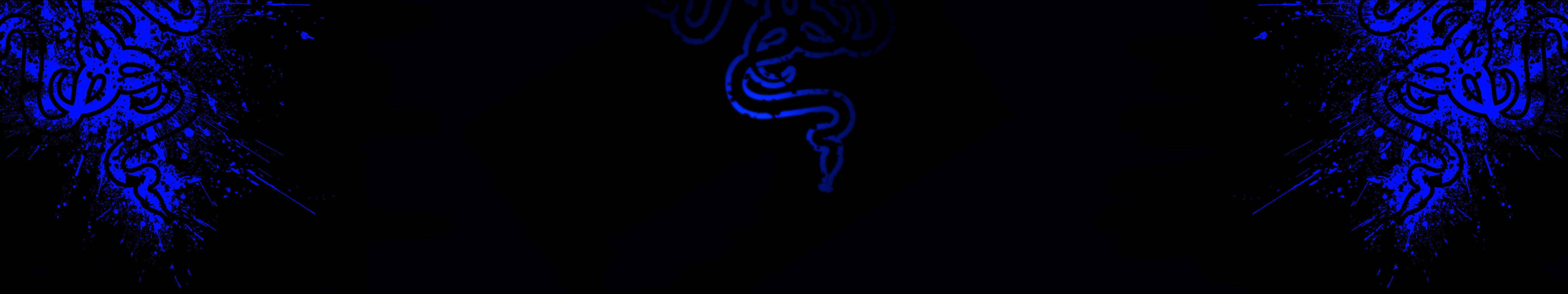 黑色背景上帶有蛇符號的藍色霓虹潑濺藝術