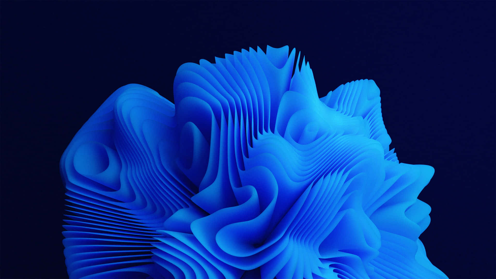 藍色抽象設計配黑色背景