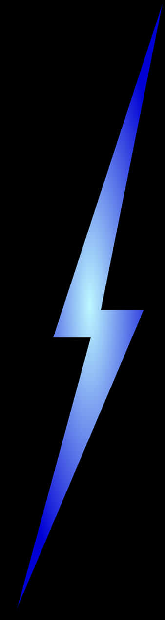 藍色漸變閃電 壁紙