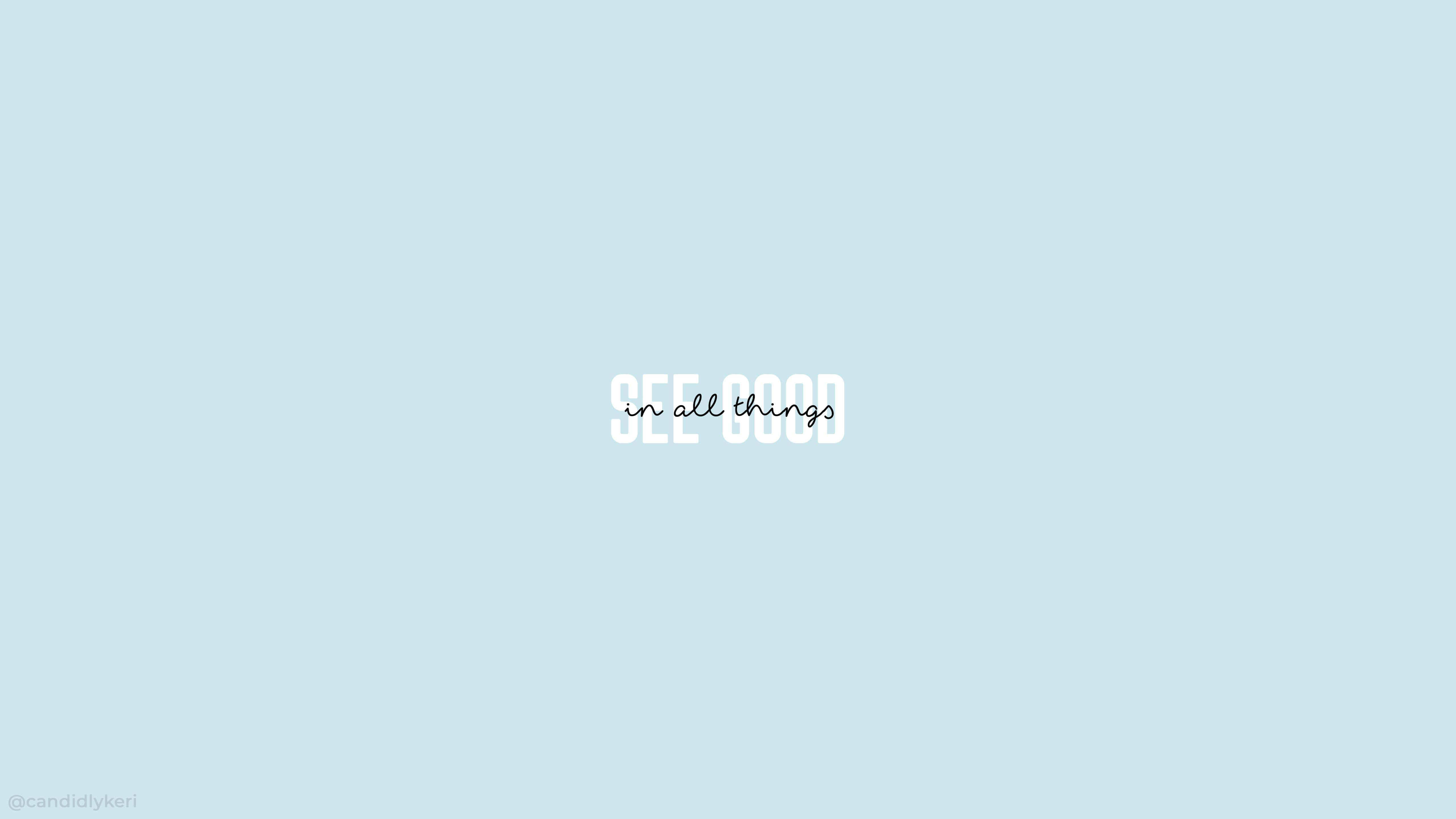 藍色背景上寫著「sea」字 壁紙