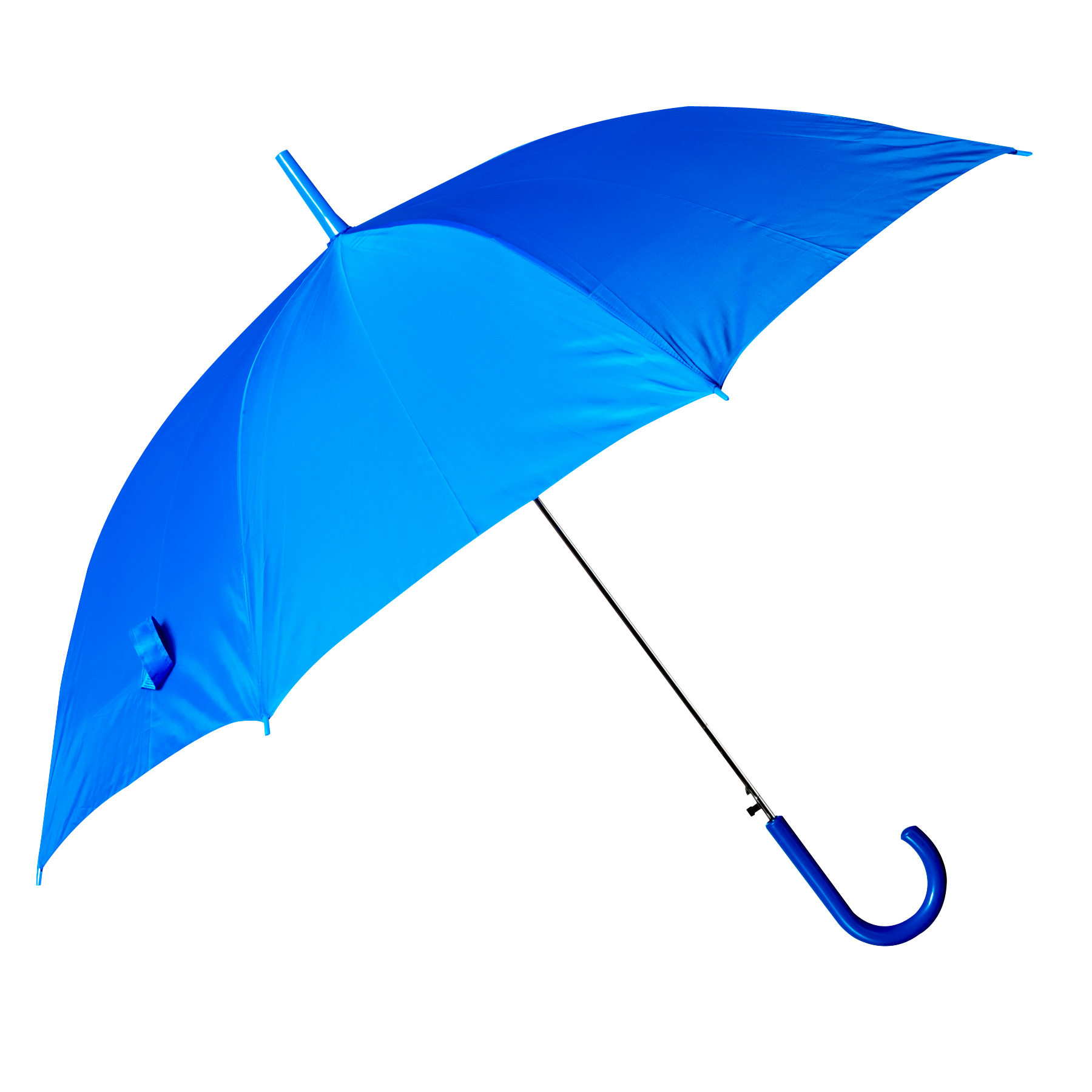 藍色雨傘孤立背景 壁紙