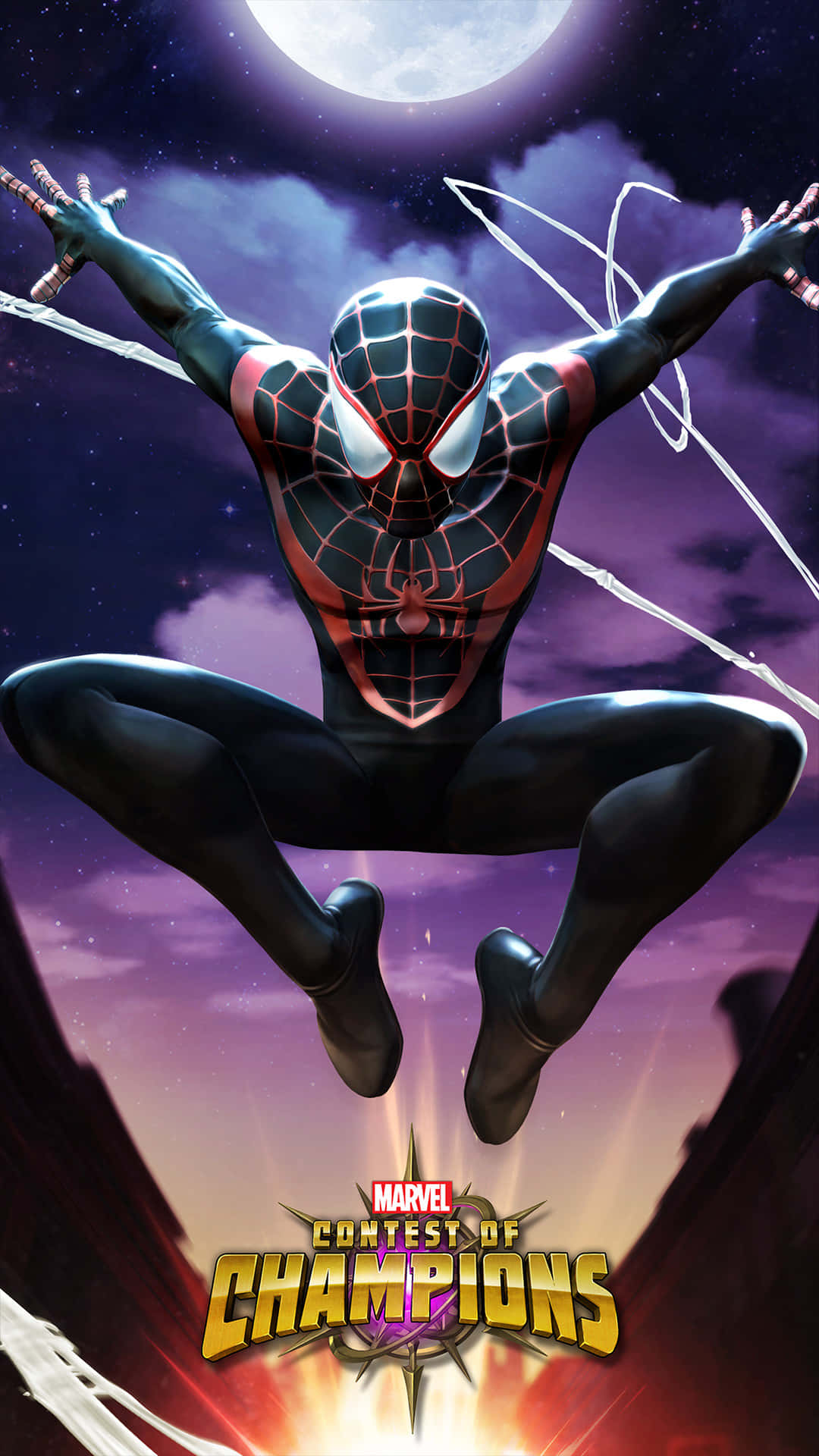 米爾斯·莫臥爾背景 — Miles Morales 動漫 壁紙