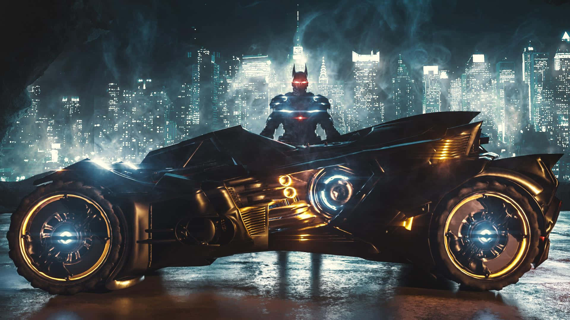 蝙蝠車背景 壁紙