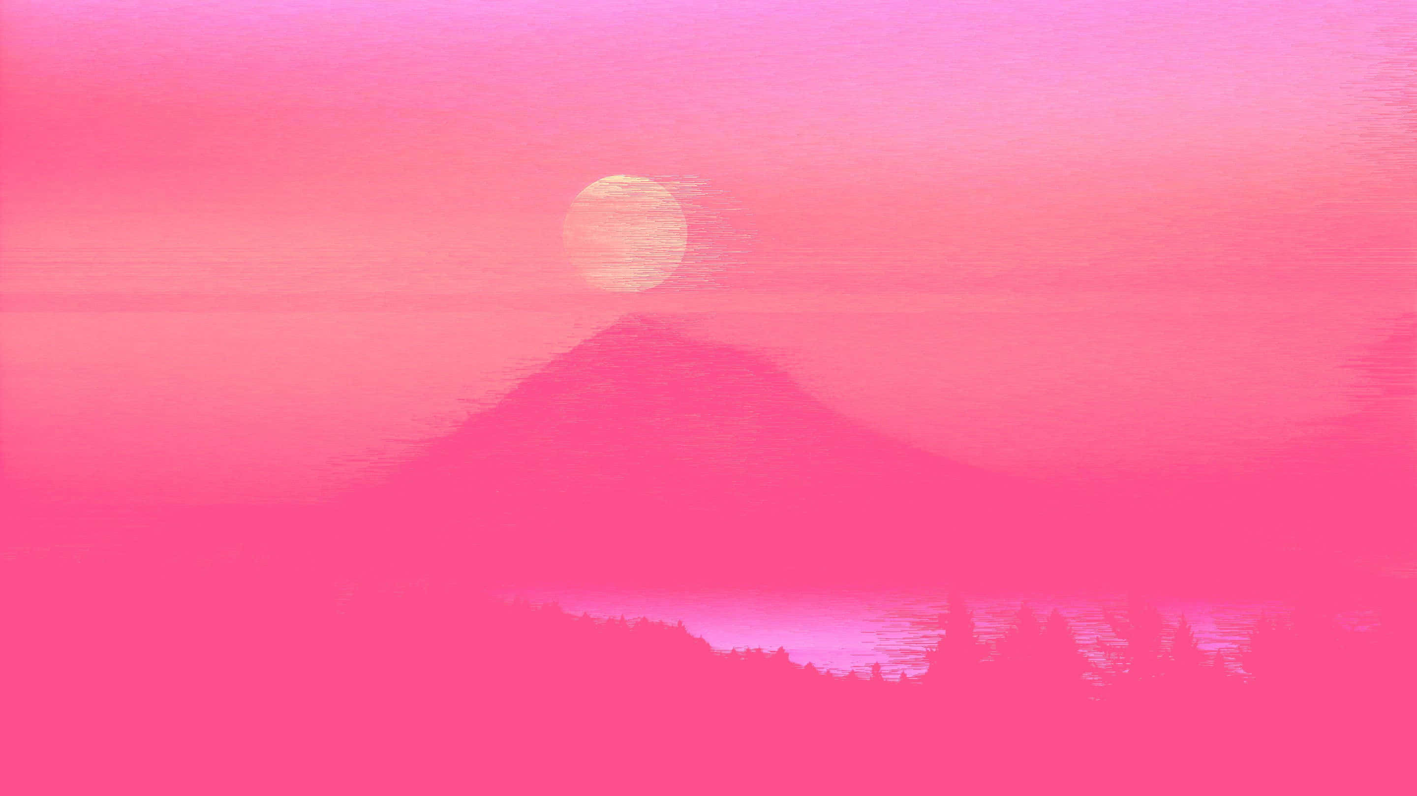 螢光粉紅背景 壁紙