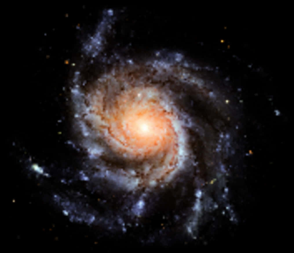 螺旋星系核心光暈