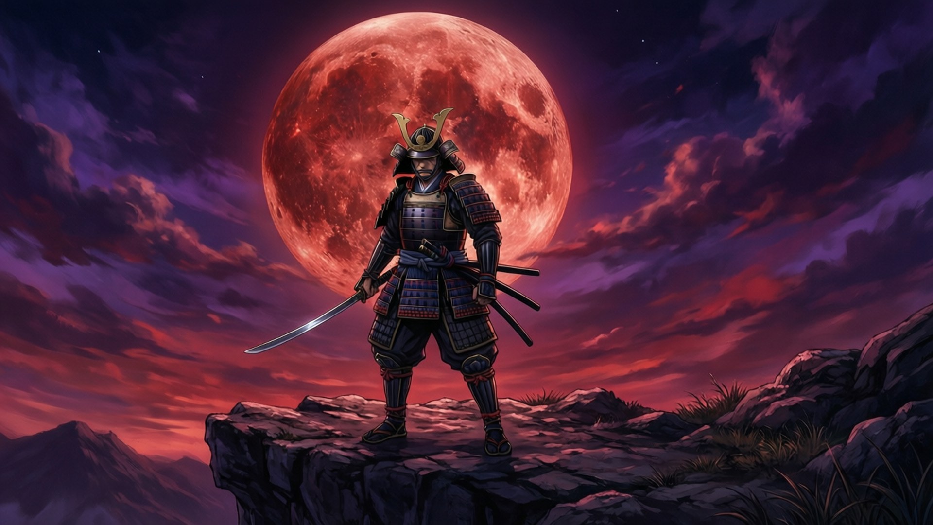 血月武士 壁紙