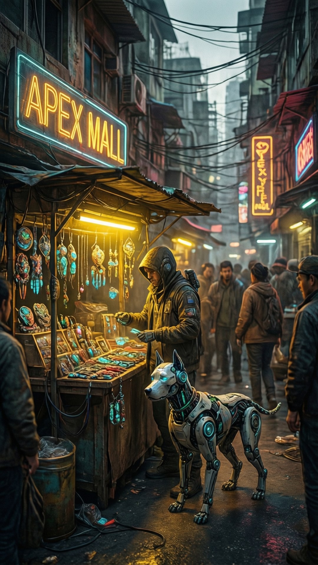 街頭小販 壁紙