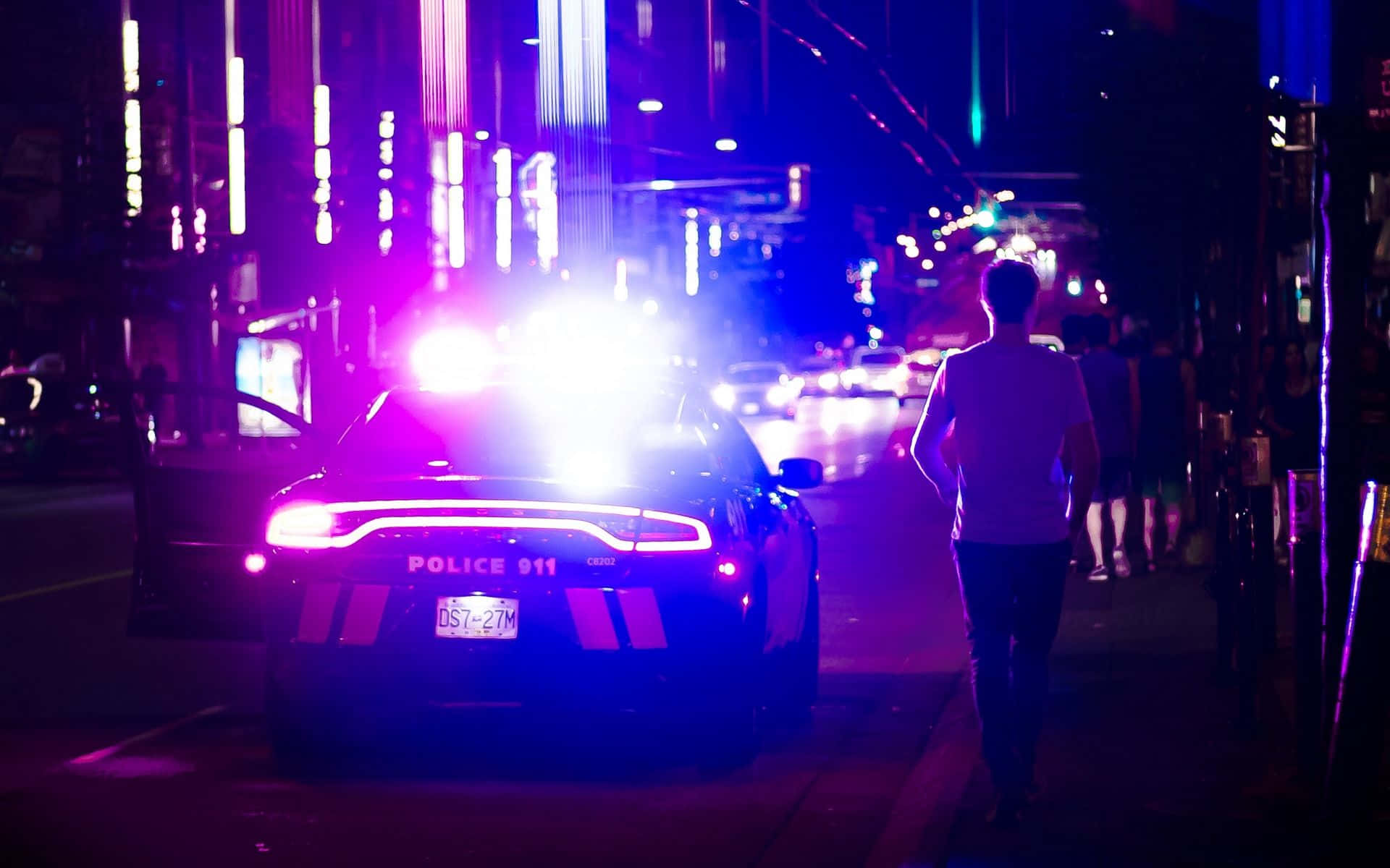警察背景 壁紙