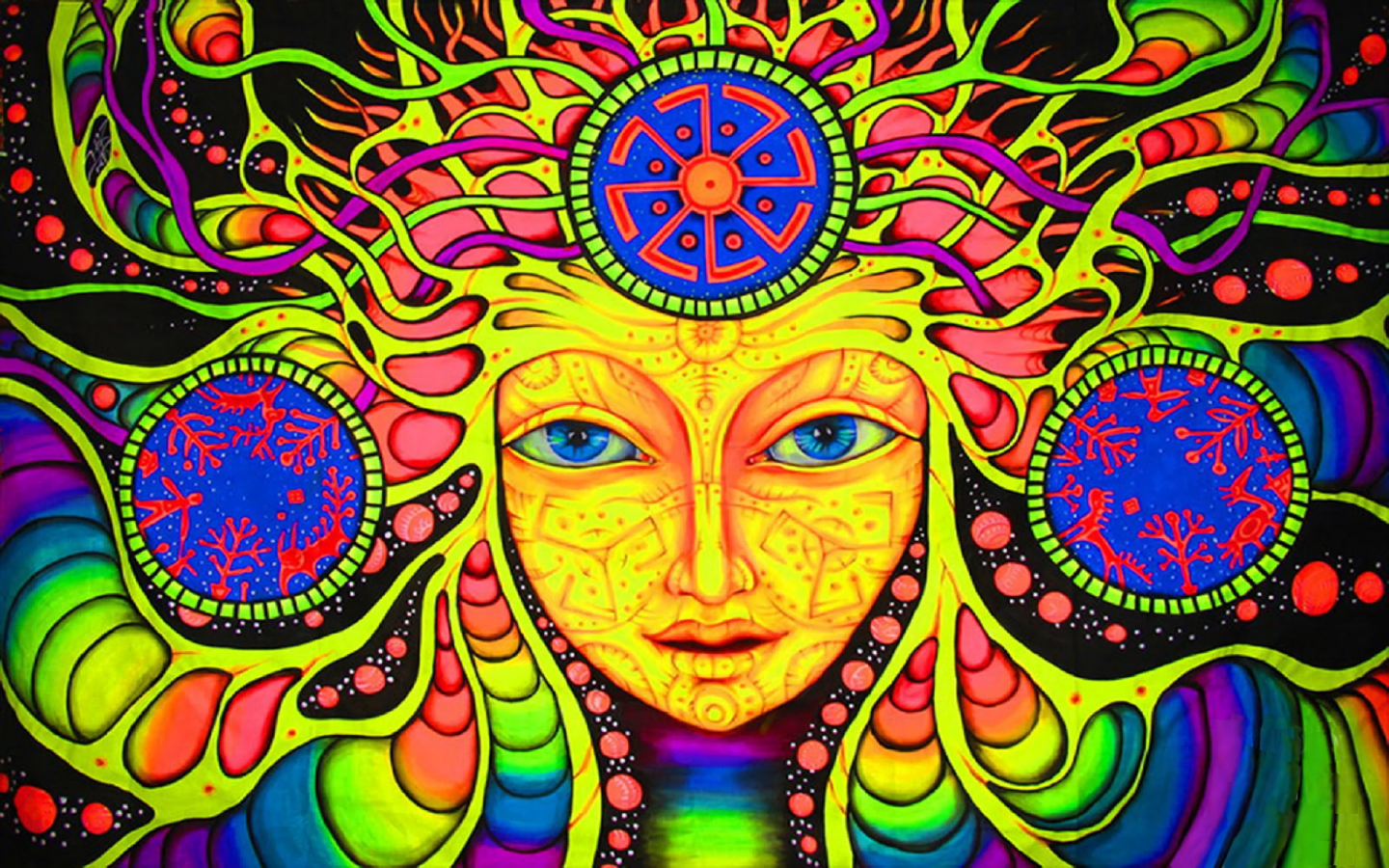 讓你的創意踏上迷幻之旅 壁紙