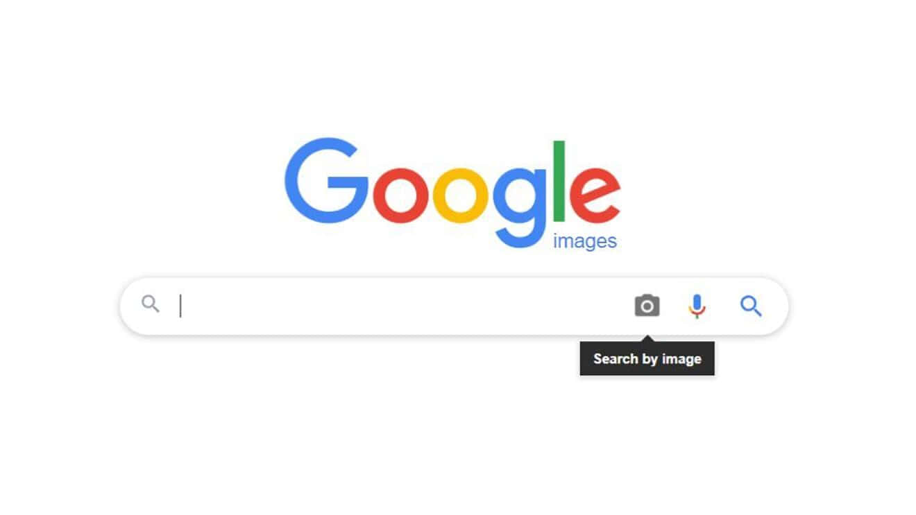 Google 圖片搜尋頁面，帶有彩色標誌和搜尋列。