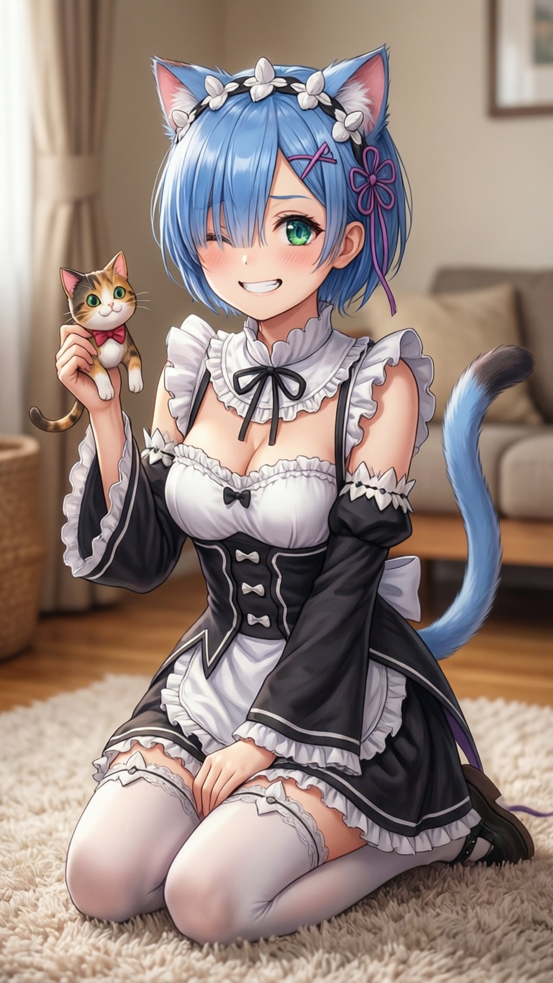 貓娘雷姆 壁紙