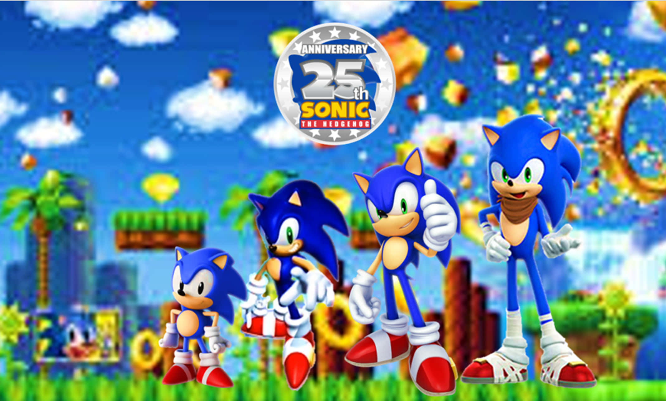 超音速小子Sonic The Hedgehog背景 壁紙
