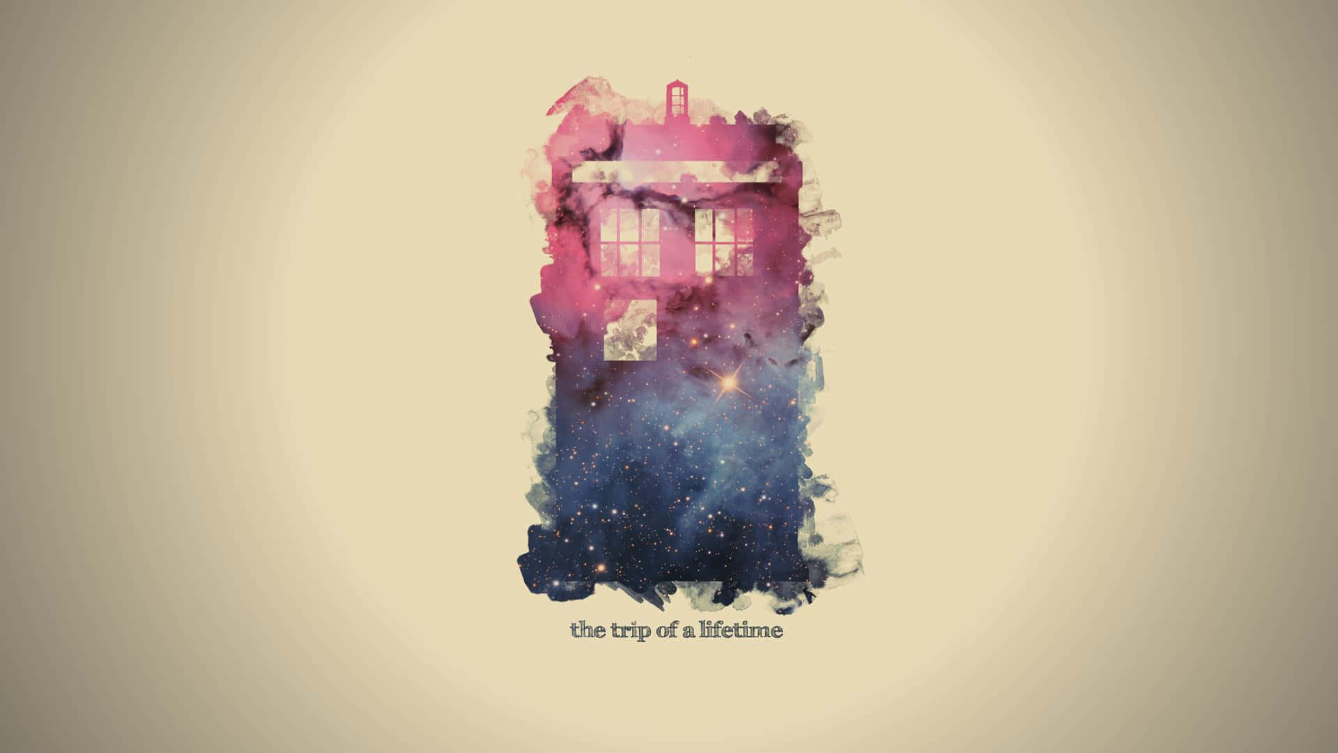 形狀像星系的TARDIS，內部有星星和星雲