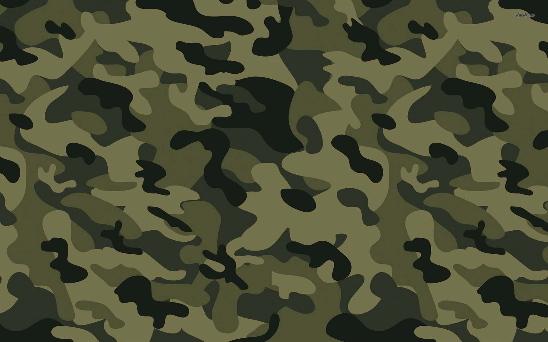 橄欖綠和深綠色調的軍事迷彩圖案。 — 綠色動態圖 壁紙