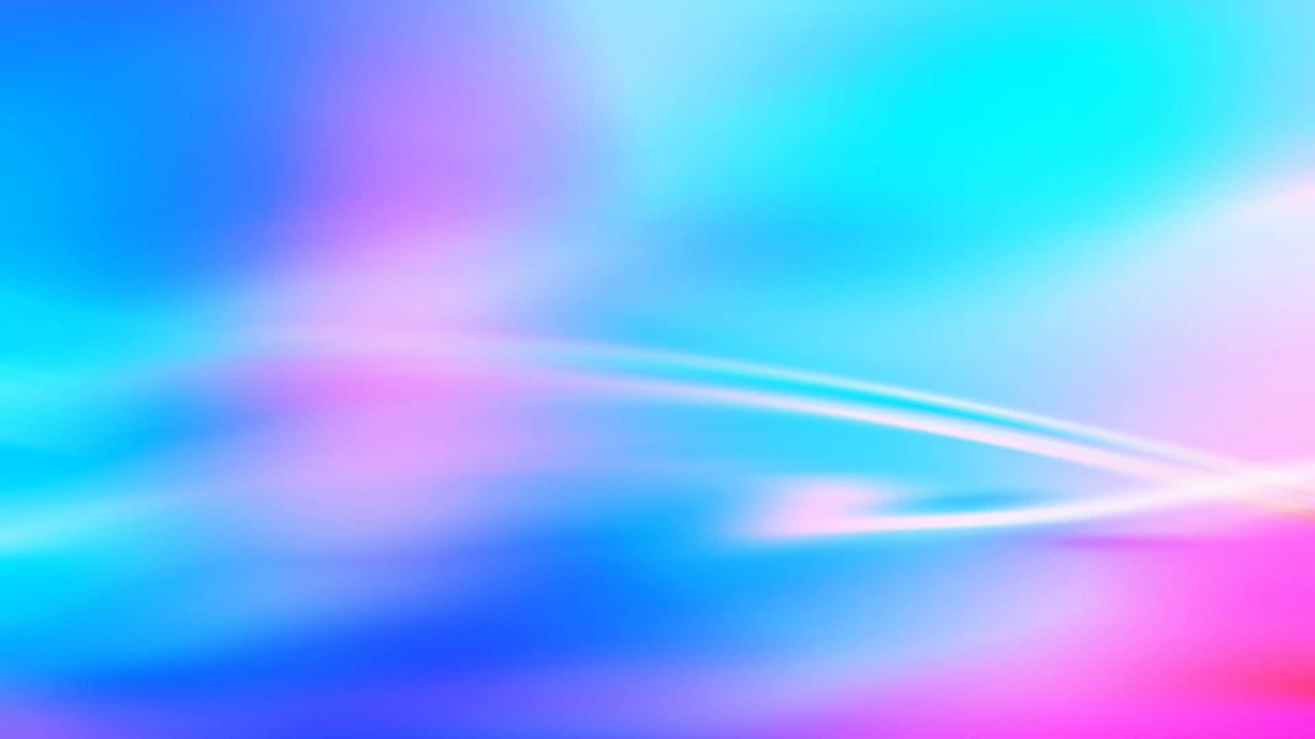 抽象數位藝術作品，具有流動的霓虹色彩和發光的燈光條紋。