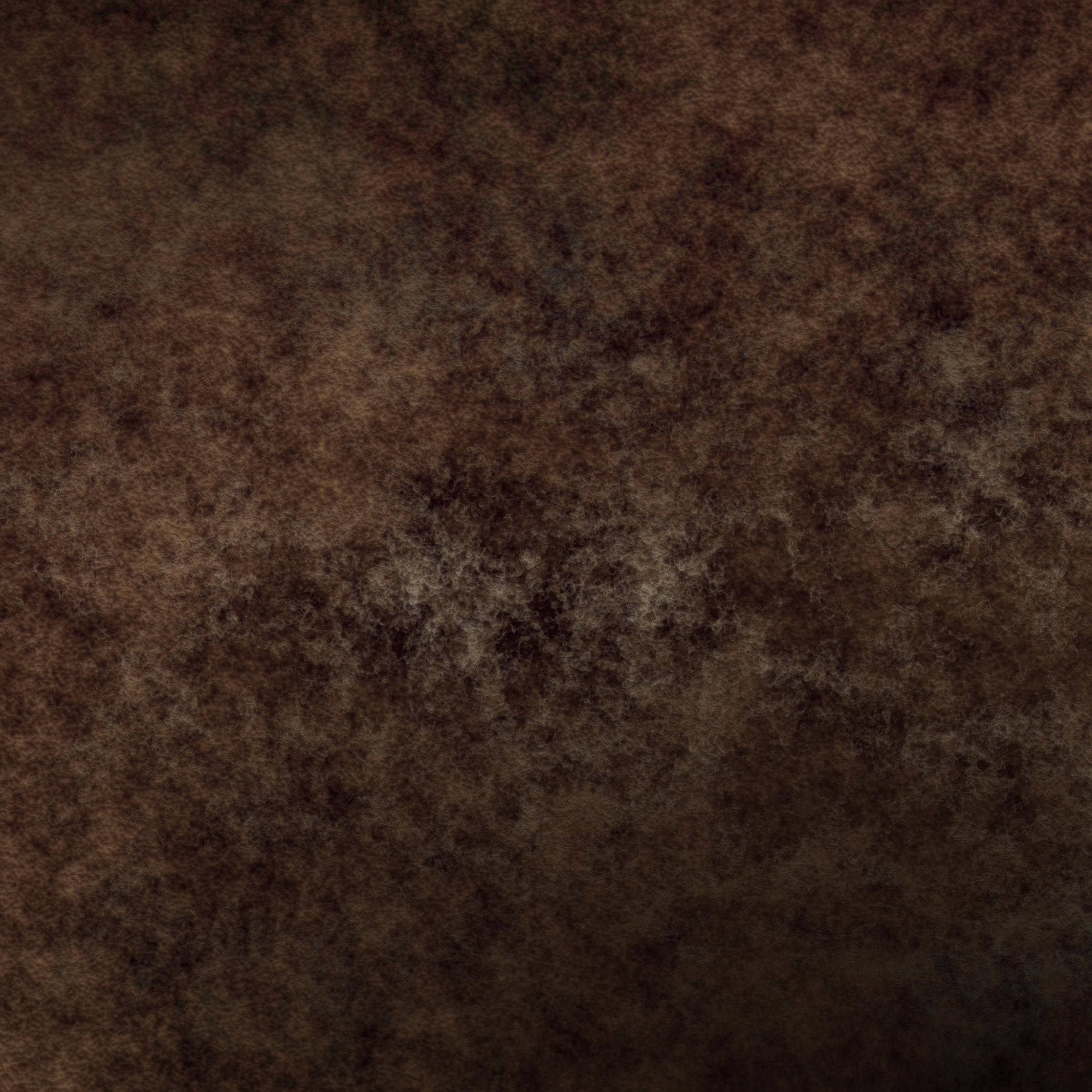 texture 桌布 壁紙 — 近距離拍攝的豐富紋理棕色表面，帶有斑駁圖案和細微的淺色斑點。