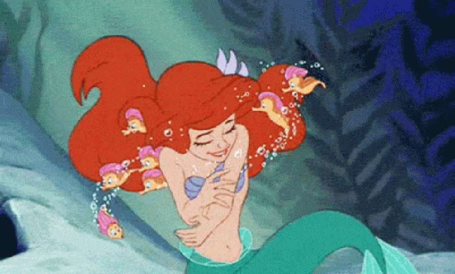 迷人海底之美：美人魚動畫 壁紙