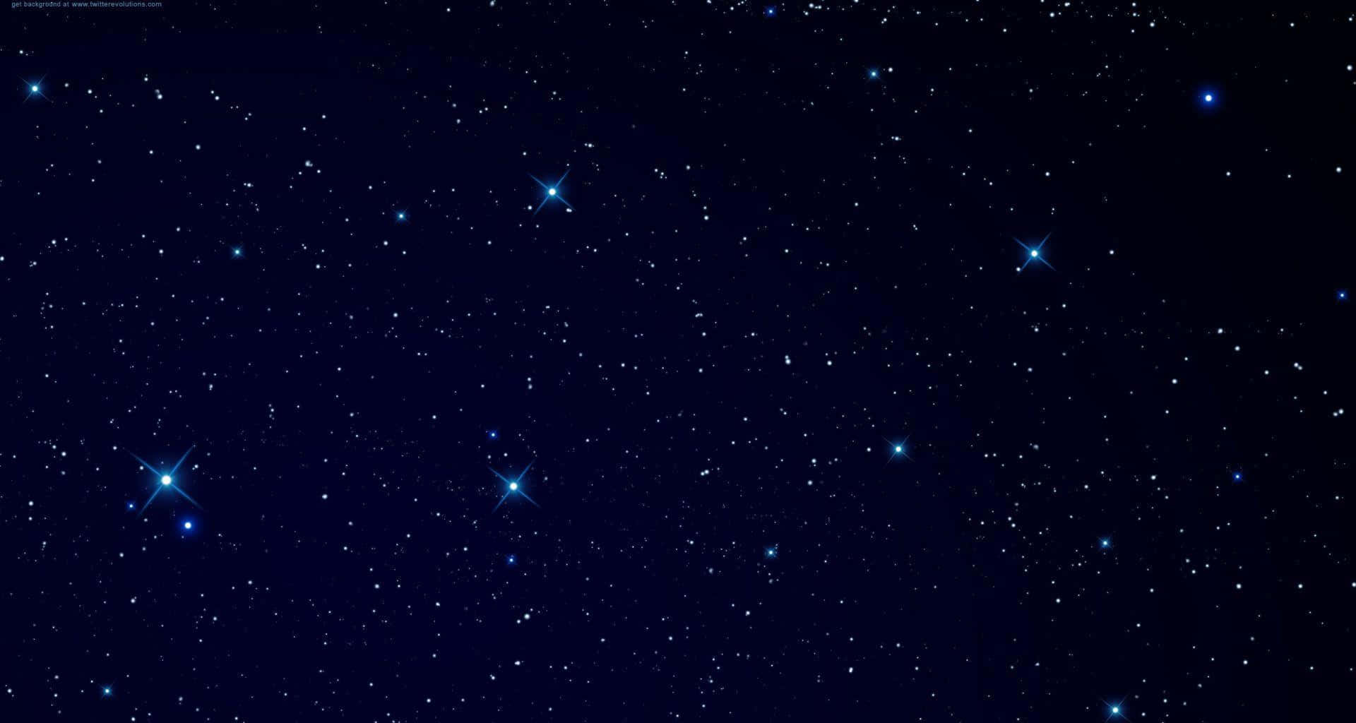透過星際戰爭太空的無盡邊疆拓展視野 壁紙 — 深藍色夜空佈滿閃爍星星與細微宇宙塵埃，營造出寧靜的天體場景。