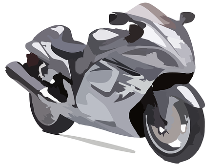 運動摩托車向量插圖 壁紙