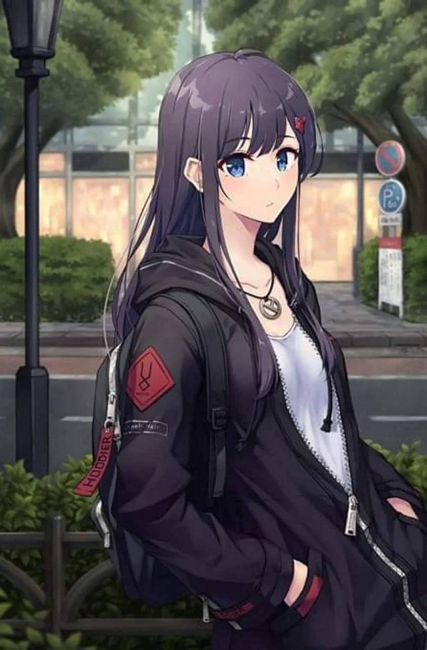 鄰居的可愛男孩氣女孩 壁紙
