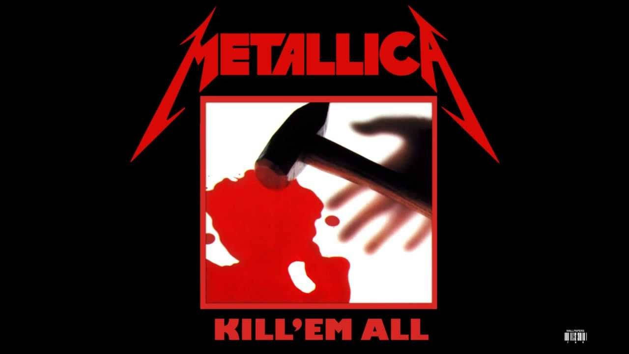 Metallica 專輯封面，顯示一個錘子以紅色和黑色粉碎剪影。