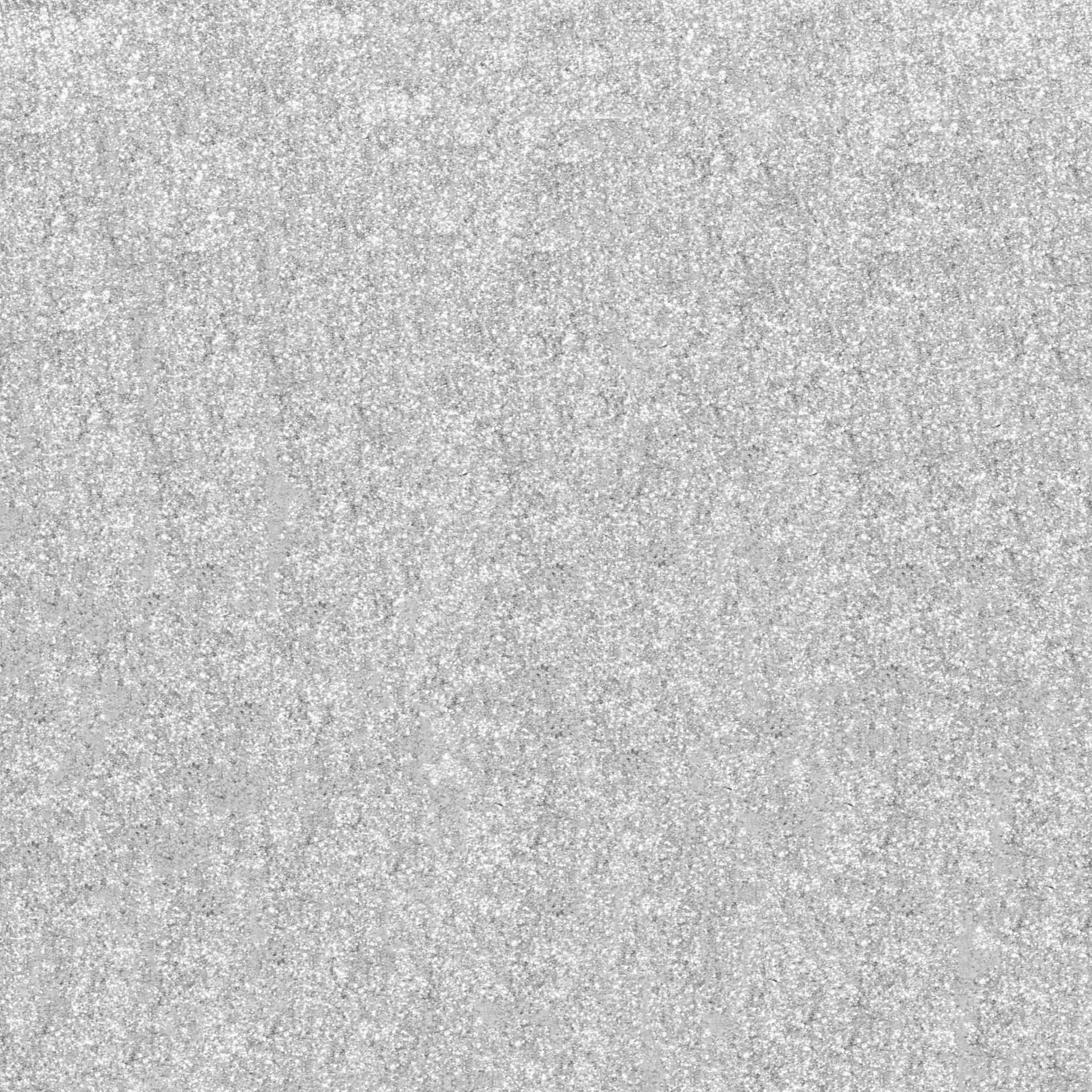 銀色閃粉紋理，細微閃亮顆粒覆蓋表面。