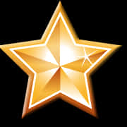 金色星星插畫 壁紙