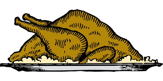 金色棘龍插畫 壁紙