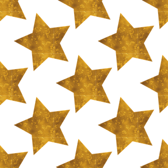 金色黑色星星圖案 壁紙