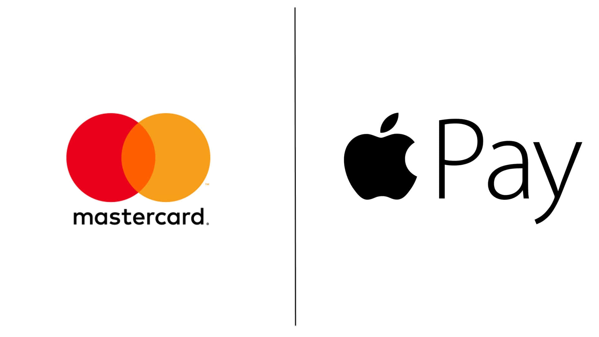Mastercard 和 Apple Pay 付款標誌一同顯示。