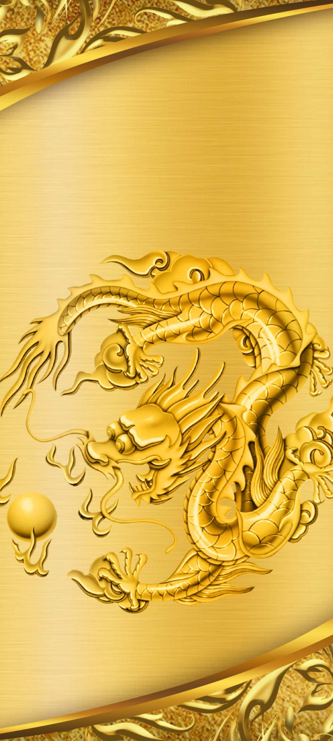 金龍背景 壁紙