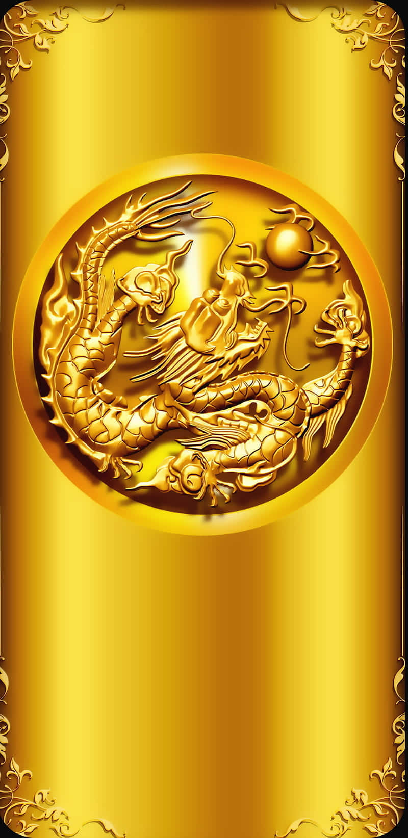 金龍背景 壁紙