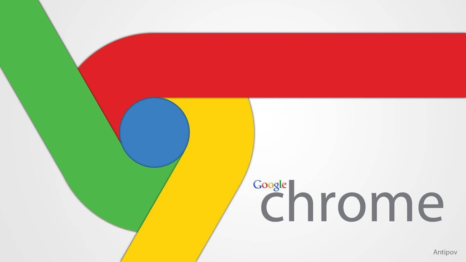Google Chrome 瀏覽器標誌，帶有紅色、綠色、黃色和藍色部分。