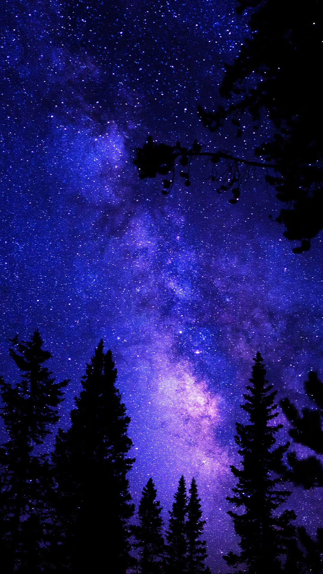 銀河 2160 x 3840 背景 壁紙