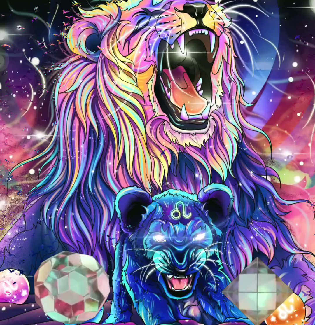 銀河獅背景