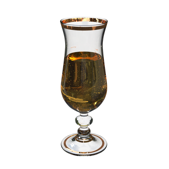 閃亮氣泡飲品於優雅玻璃杯中 壁紙