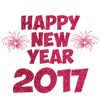 閃爍新年2017 壁紙