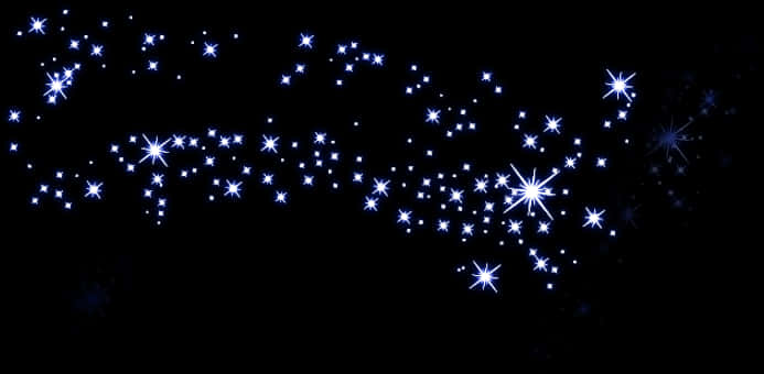 閃爍星空夜景 壁紙