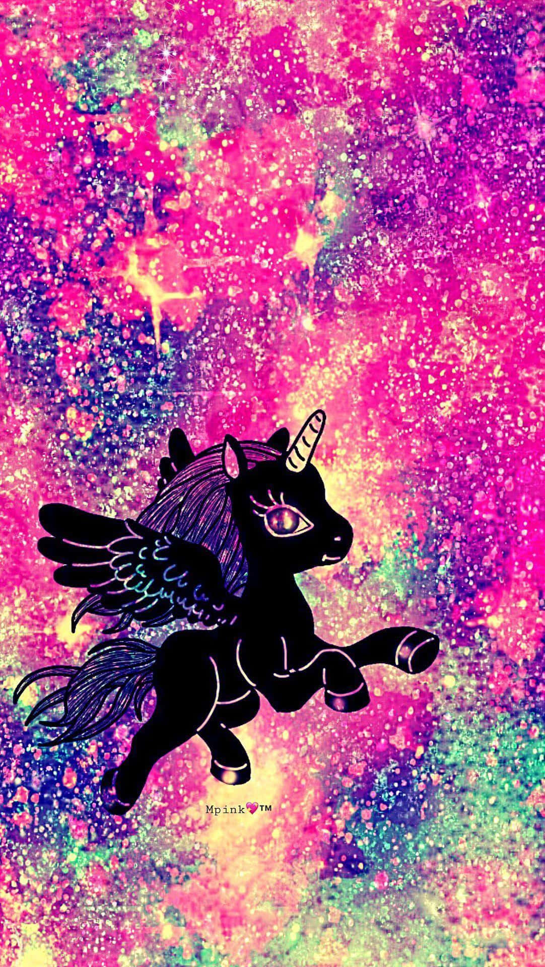 紫色獨角獸