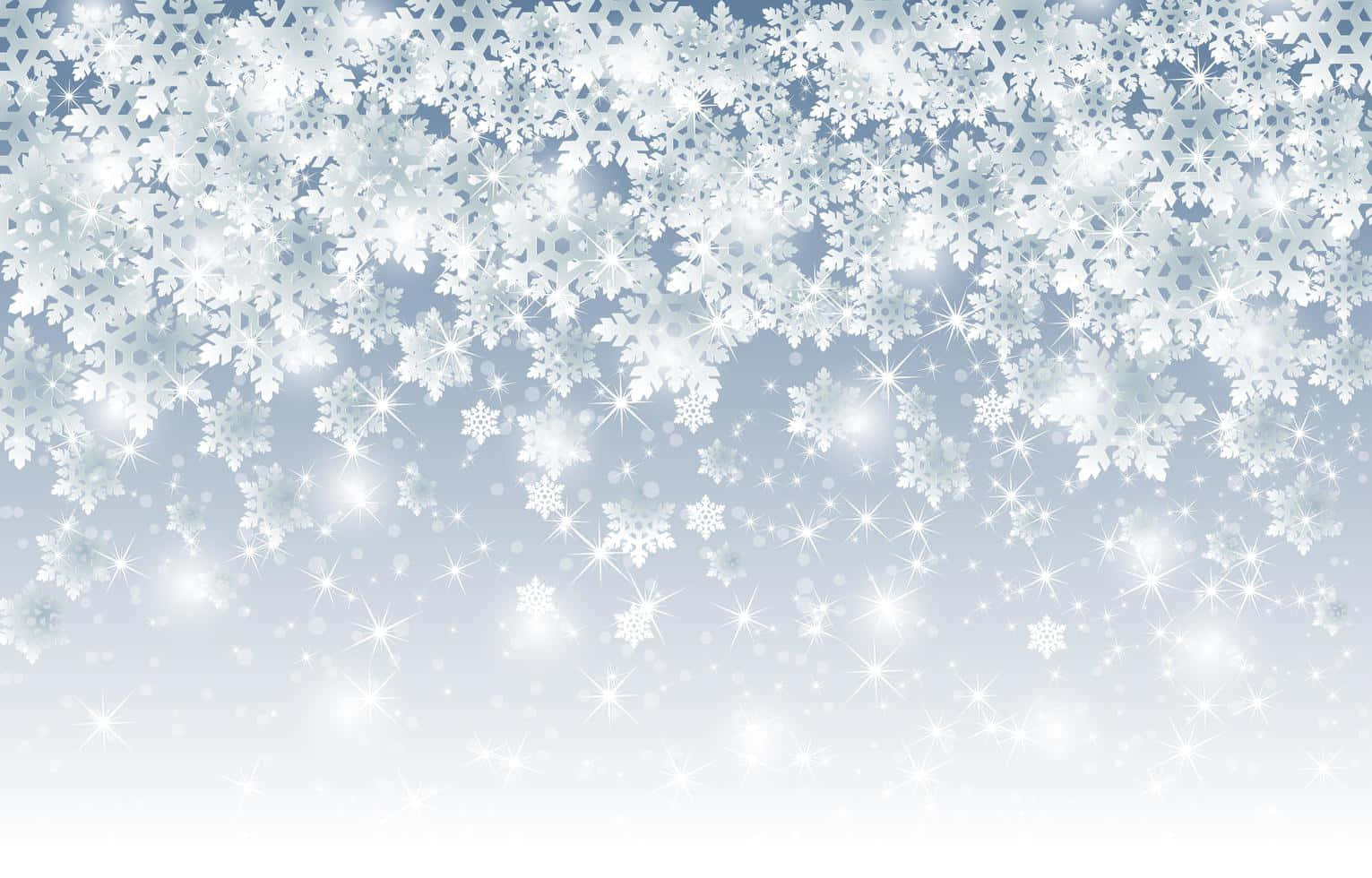 適合冬季假期的節日雪花和星星圖案。