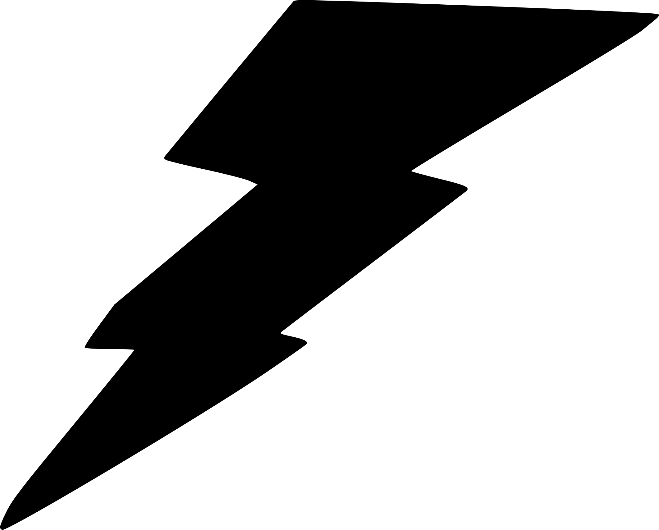 閃電剪影圖形 壁紙 — 純黑色背景，沒有可見的元素或紋理。