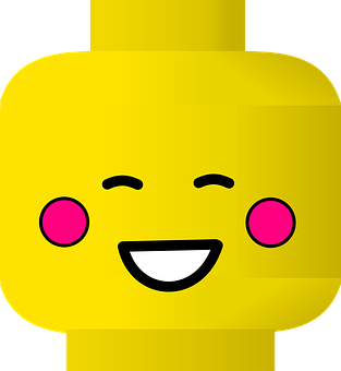 開心樂高表情符號 壁紙