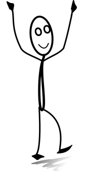 開心表情黑色背景 壁紙
