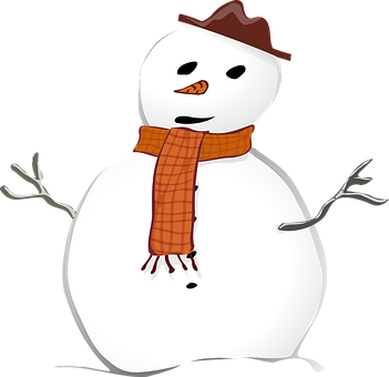 開心雪人卡通 — 雪人 壁紙